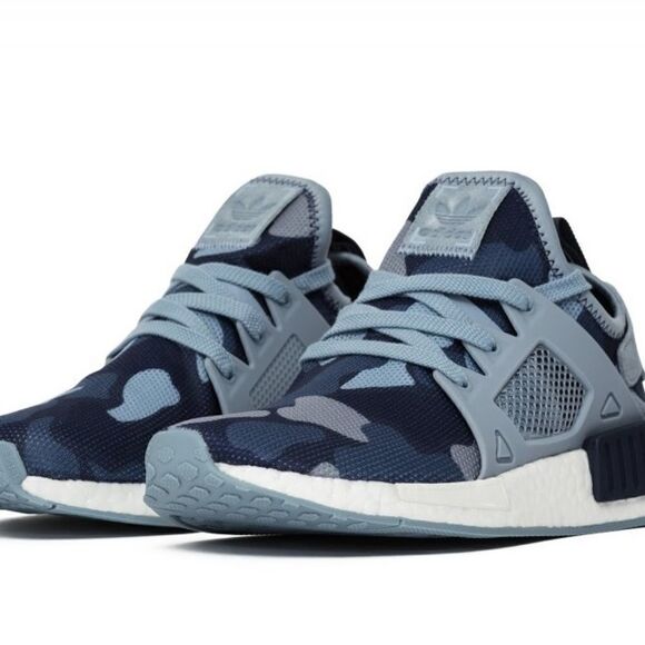 Adidas Nmd XR1 Primeknit Women Duck Camo Noble Ink - Picture 3 of 8